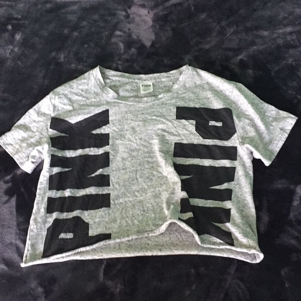 Pink cropped tee - Picture 2 of 4